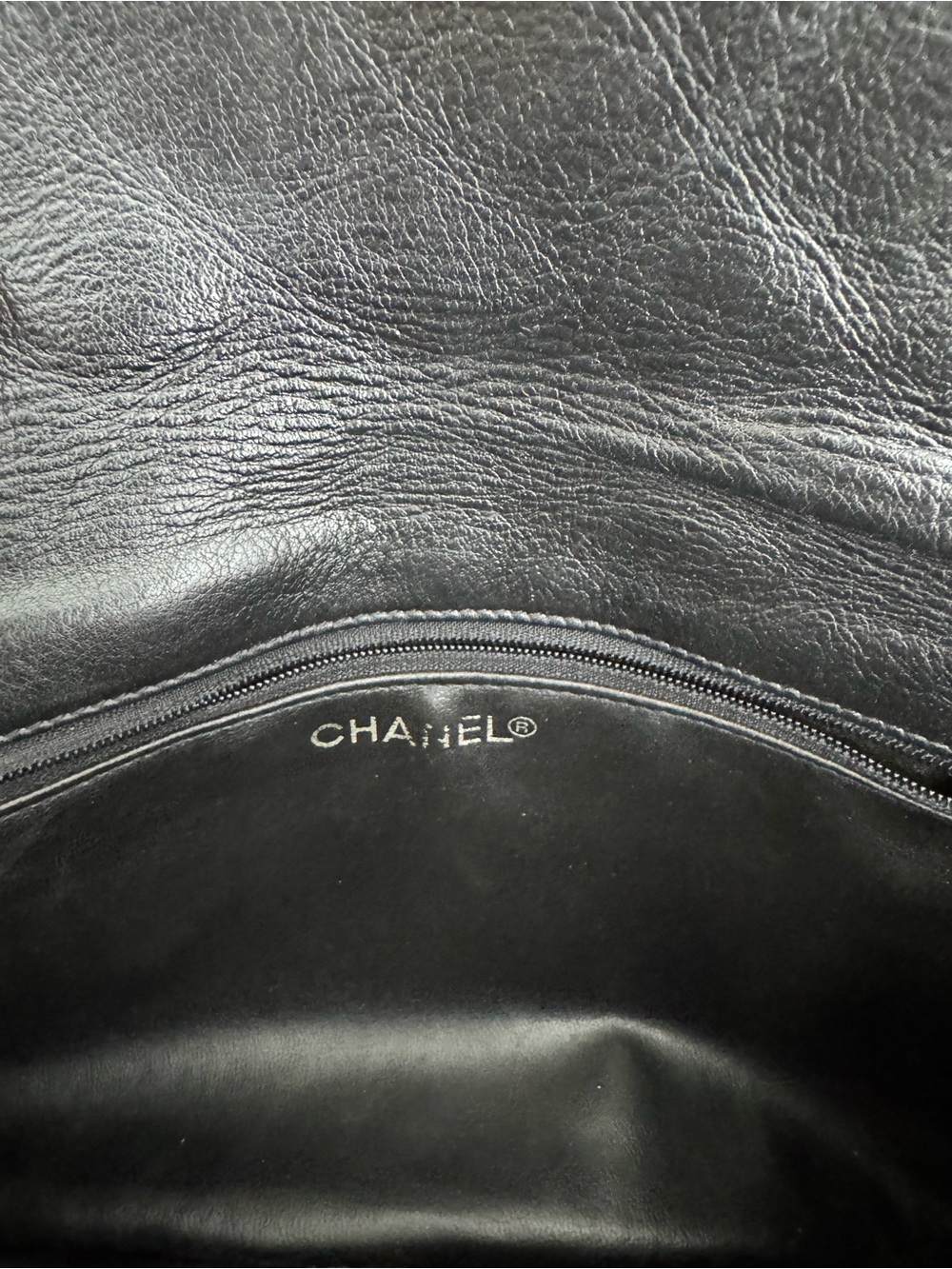 1986 Authentic CHANEL Button Quilted Lambskin Halfmoon Shoulder Bag - Picture 7 of 16